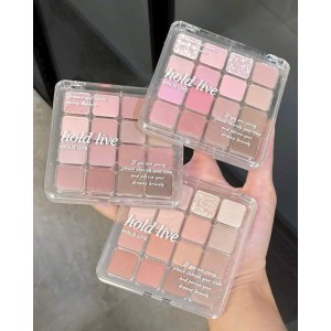 Bảng phấn mắt 16 ô HOLD LIVE Sunset Magic Eyeshadow lấp lánh ánh nhũ lì