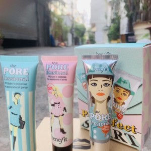 Sét 3 kem lót-kem nền Benefit the Pore fessional POREfect START 22 ml- NEW