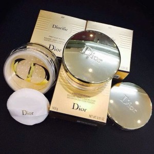 Phấn phủ bột nhũ DIOR Precious Rocks Golden Glow Loose Powder chính hãng