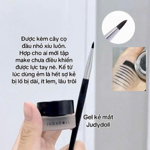 Gel kẻ mắt dạng hũ lâu trôi JudyDoll